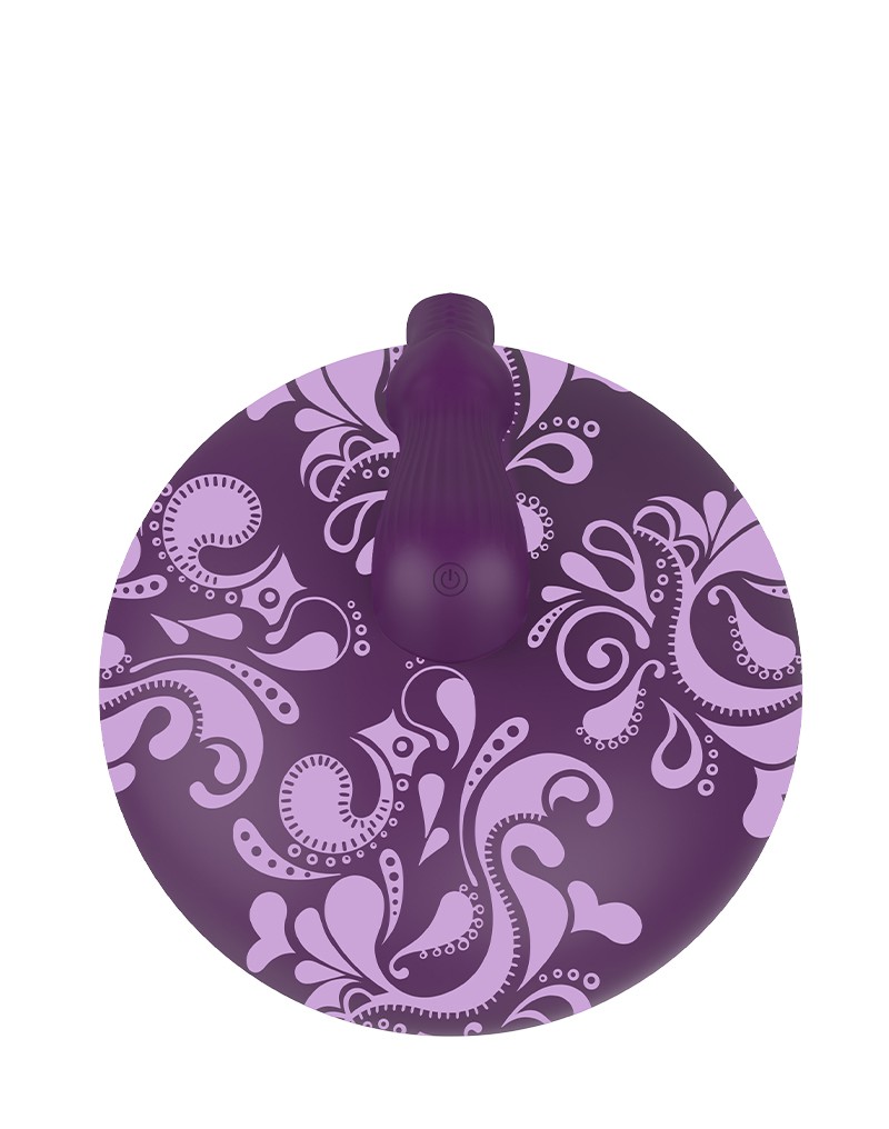 Bouncy Bliss - Flow - Sit-On Vibrator - Purple