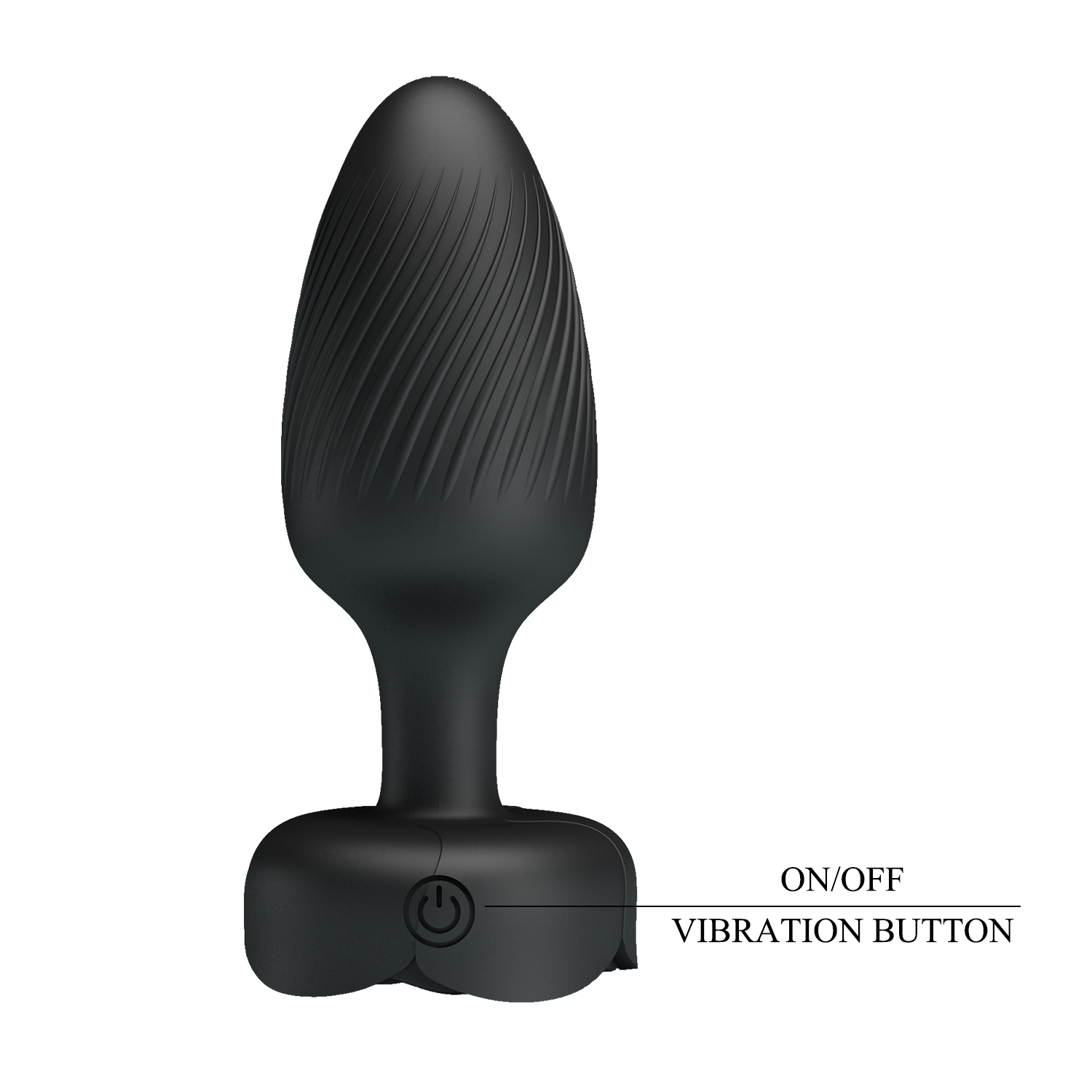 Pretty Love - Varian - Color Changing Light Butplug - Black