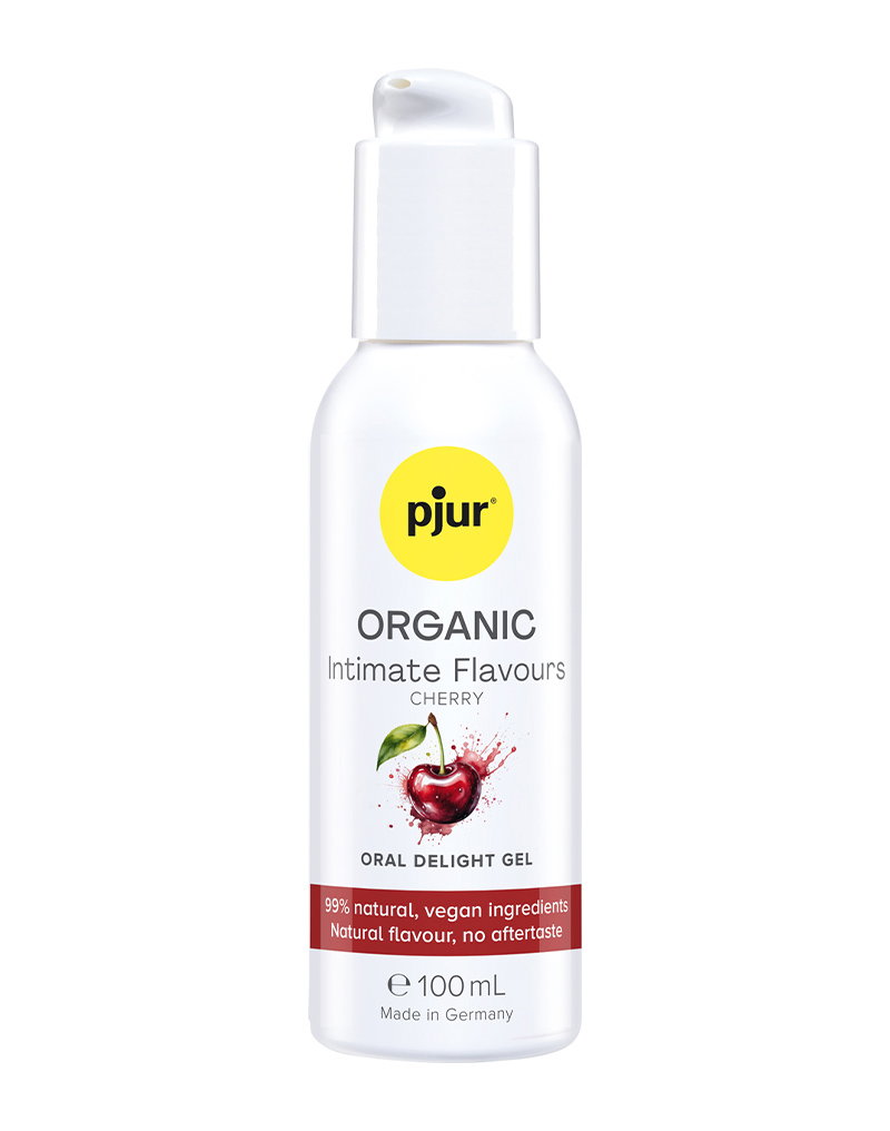 pjur - ORGANIC - Intimate Flavours - Oral Delight Gel - Cherry - 100 ml