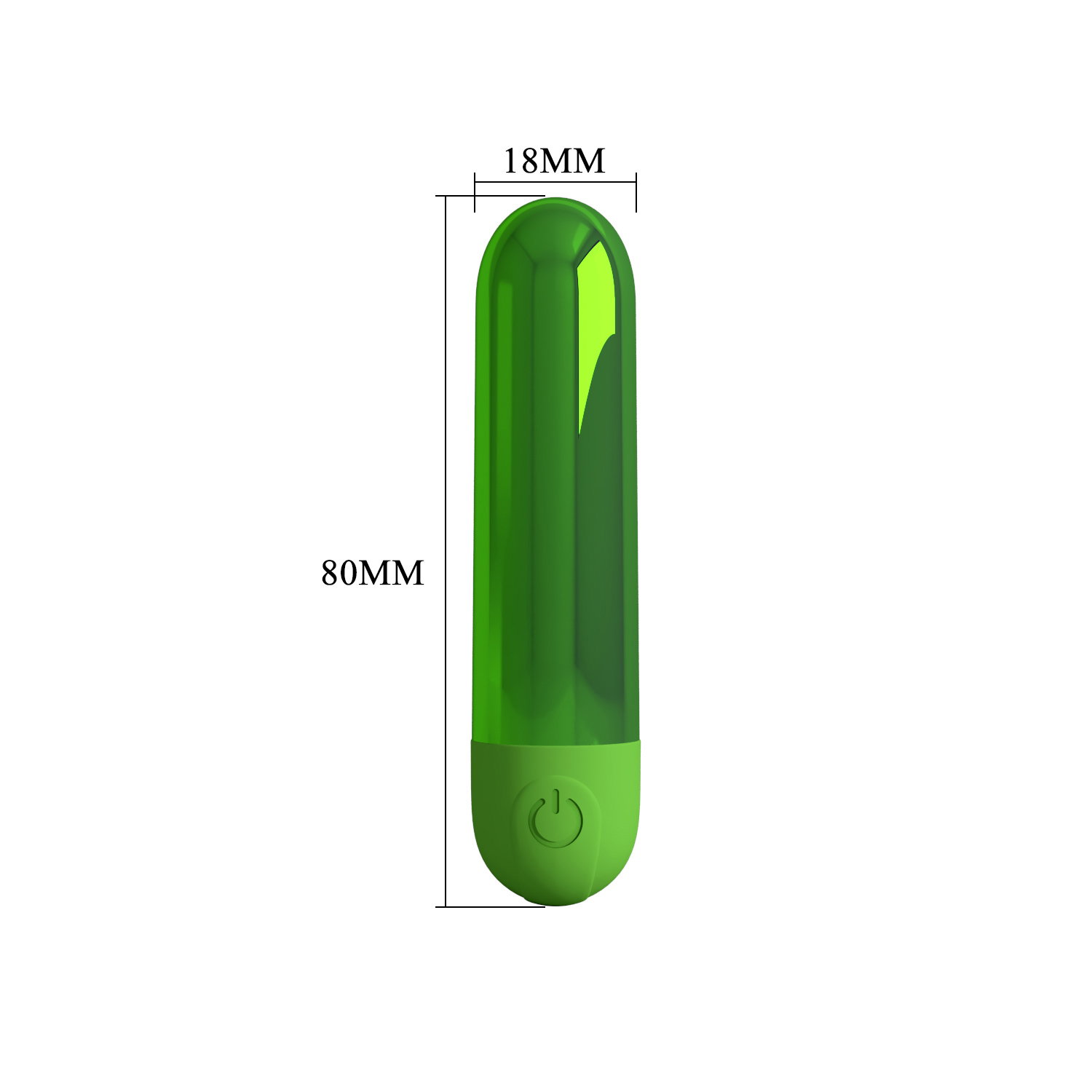 PL - Kiwi - Bullet Vibrator - Green