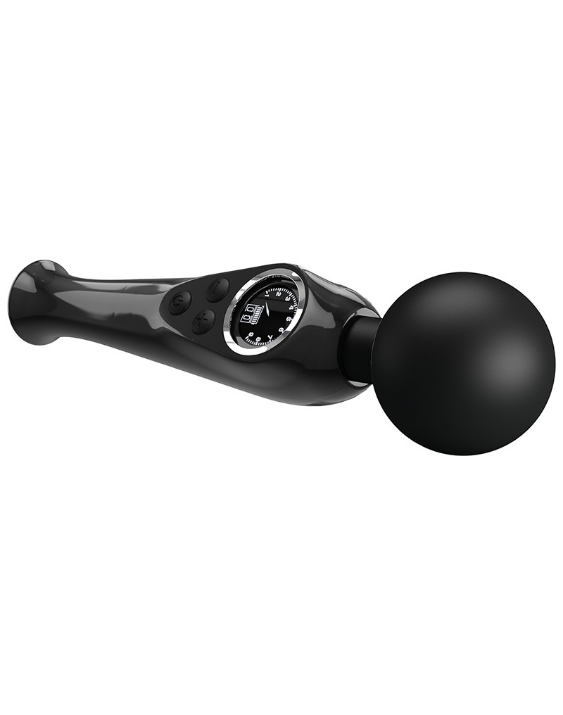 Pretty Love - Skyler - Wand Vibrator with Digital LED Display - Black