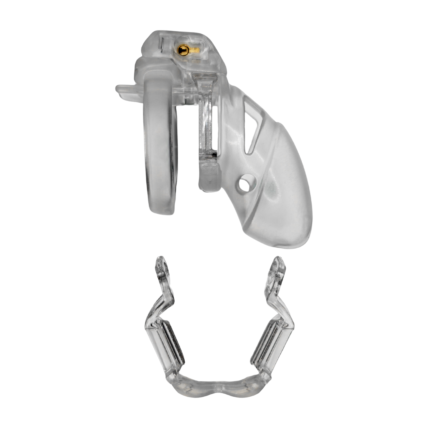 The Vice Mach 2 - Chastity Cock Cage Standard - Clear