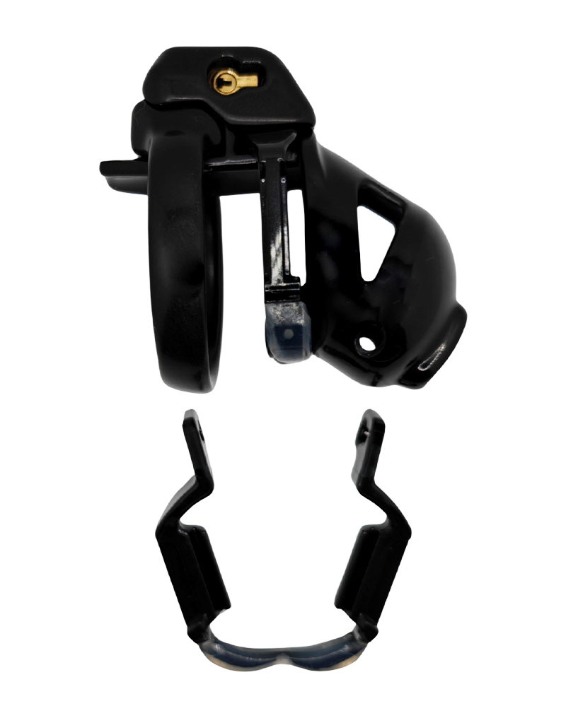The Vice Mach 2 - Chastity Cock Cage Mini - Black