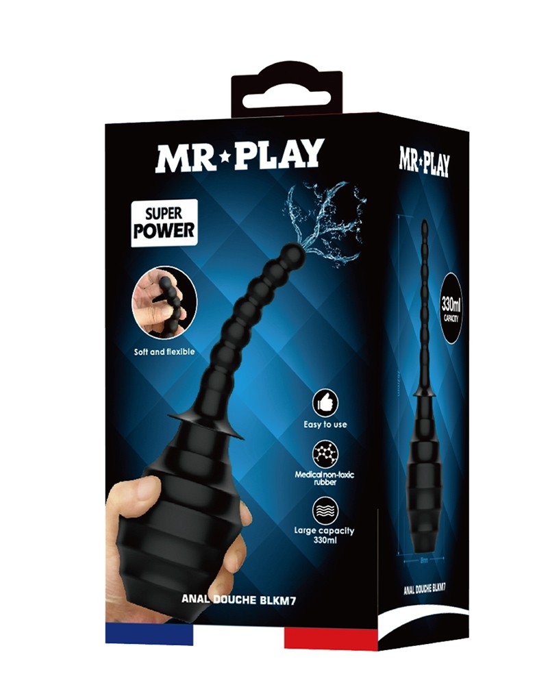 Mr. Play - Anal Shower - BLKM7 - Black