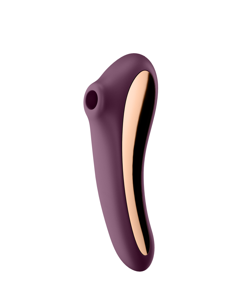 Satisfyer - Dual Kiss - Air Pulse + G-Spot Vibrator - Purple