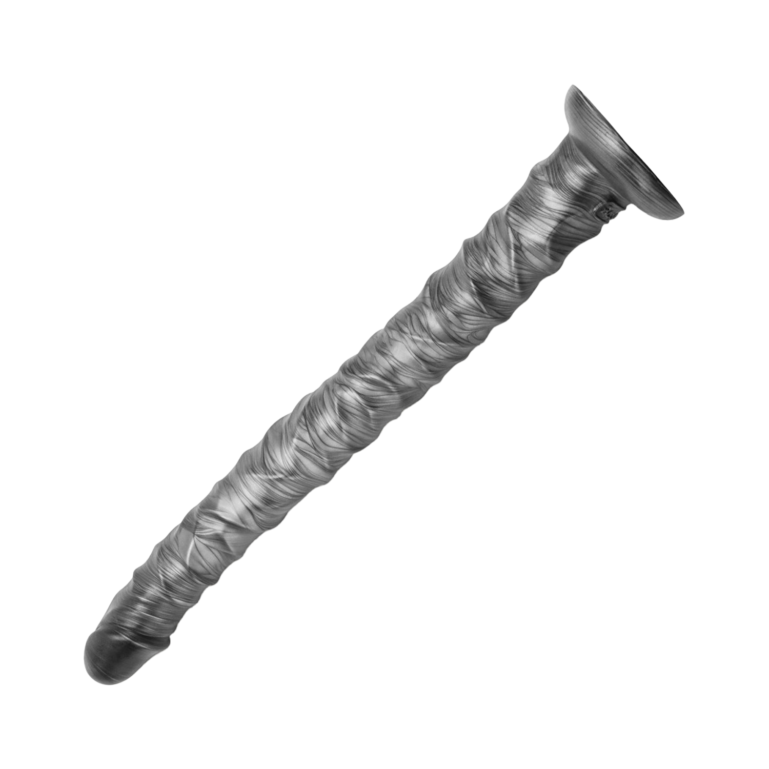 LoveToy - King Sized Vibrating Vibrax Slider 40,5cm - Silver