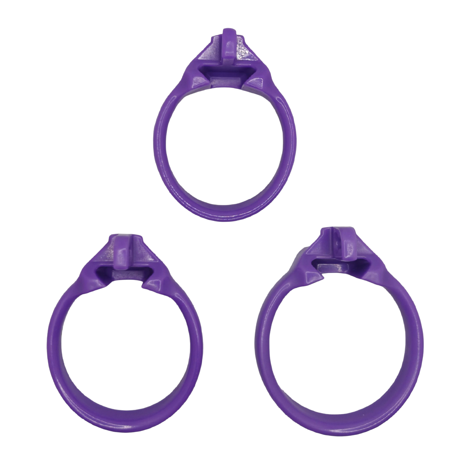 The Vice Mach 2 - Chastity Cock Cage Micro - Purple