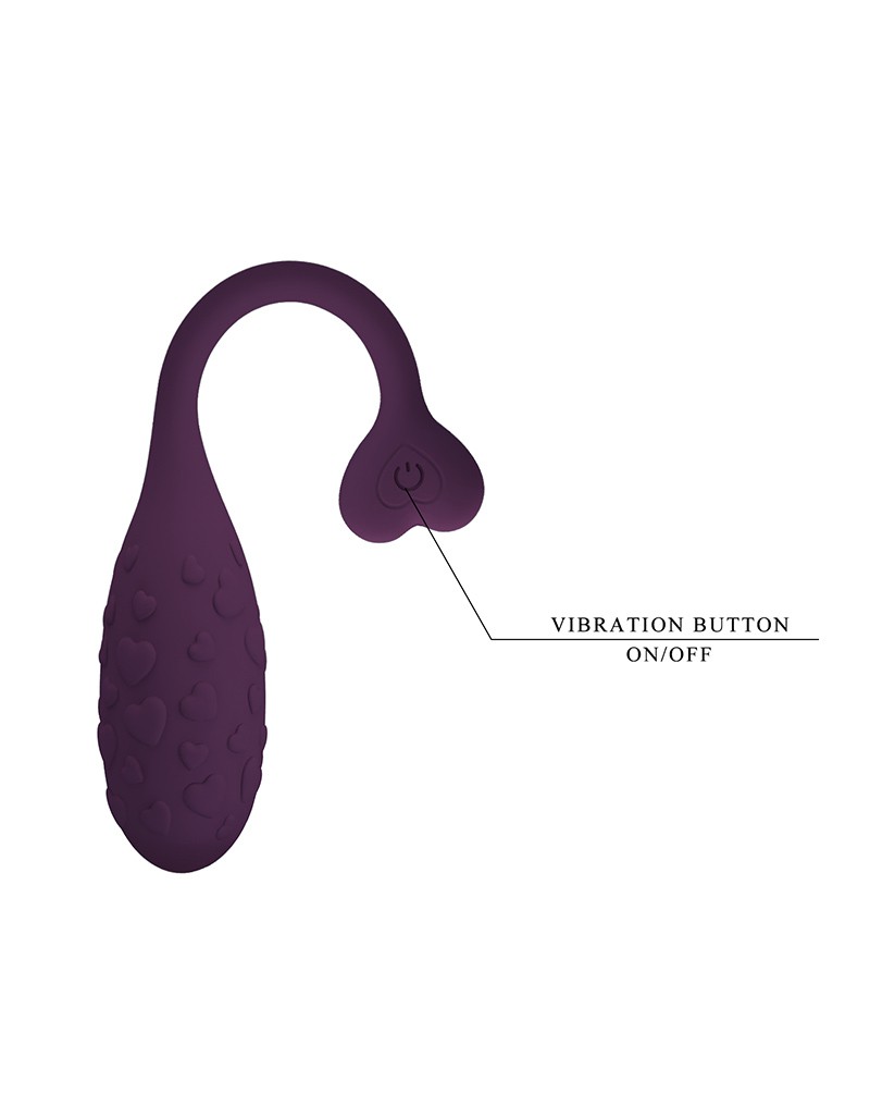 Pretty Love - Fisherman - Wearable Vibrator with App Control - Purple