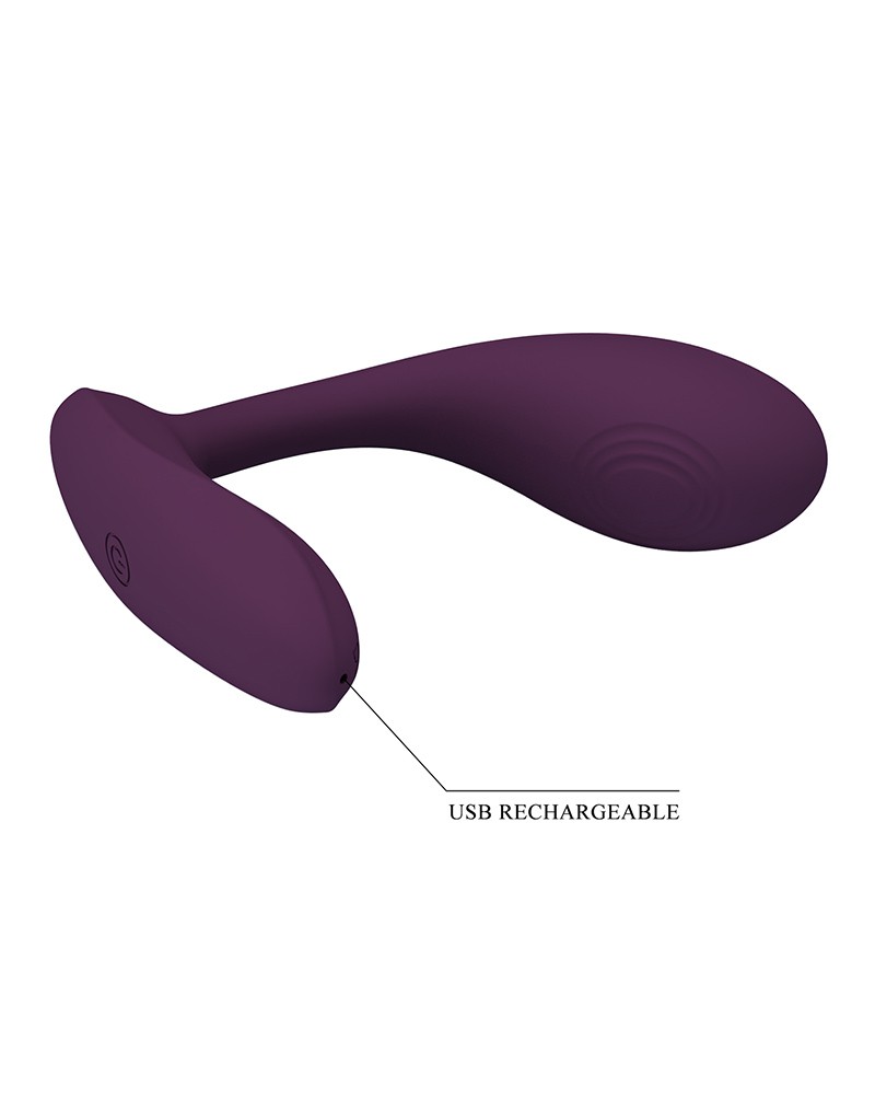 Pretty Love - Baird - Wearable G-Spot Vibrator with App Control - Purple