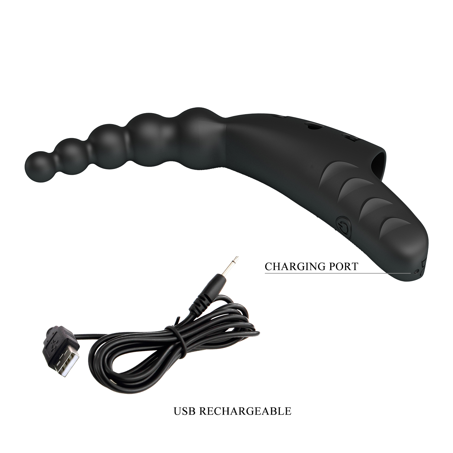 Pretty Love - Jordin - Powerful Fingering Vibrator - Black