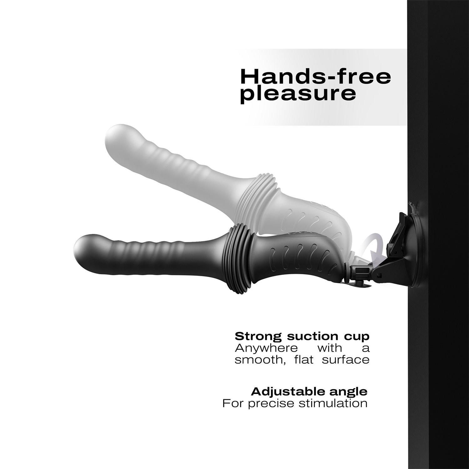 Dorcel - Deep Orgasm - Thrusting Vibrator - Black