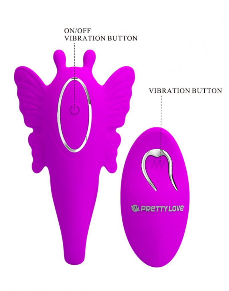 Pretty Love - Chimera - Couple Vibrator with Remote Control - Pink