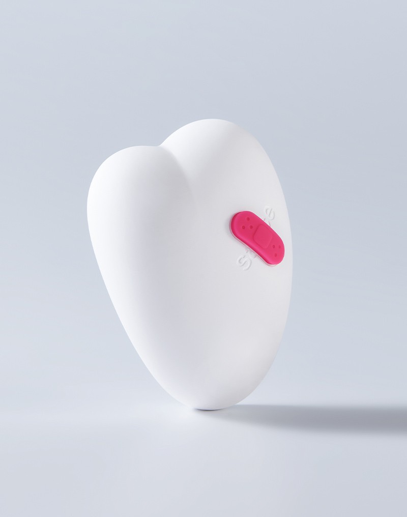 Sauce - Sweeeheart - Clitoral Vibrator - White & Pink