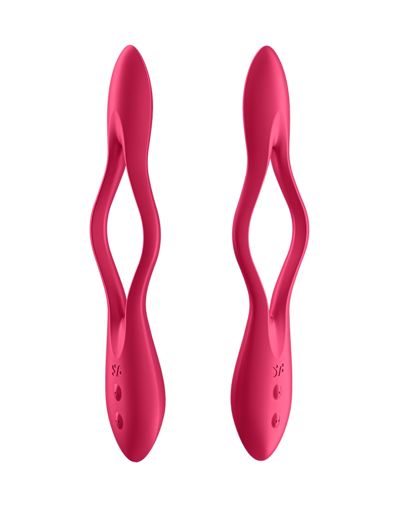 Satisfyer - Elastic Joy - Multi Vibrator - Red