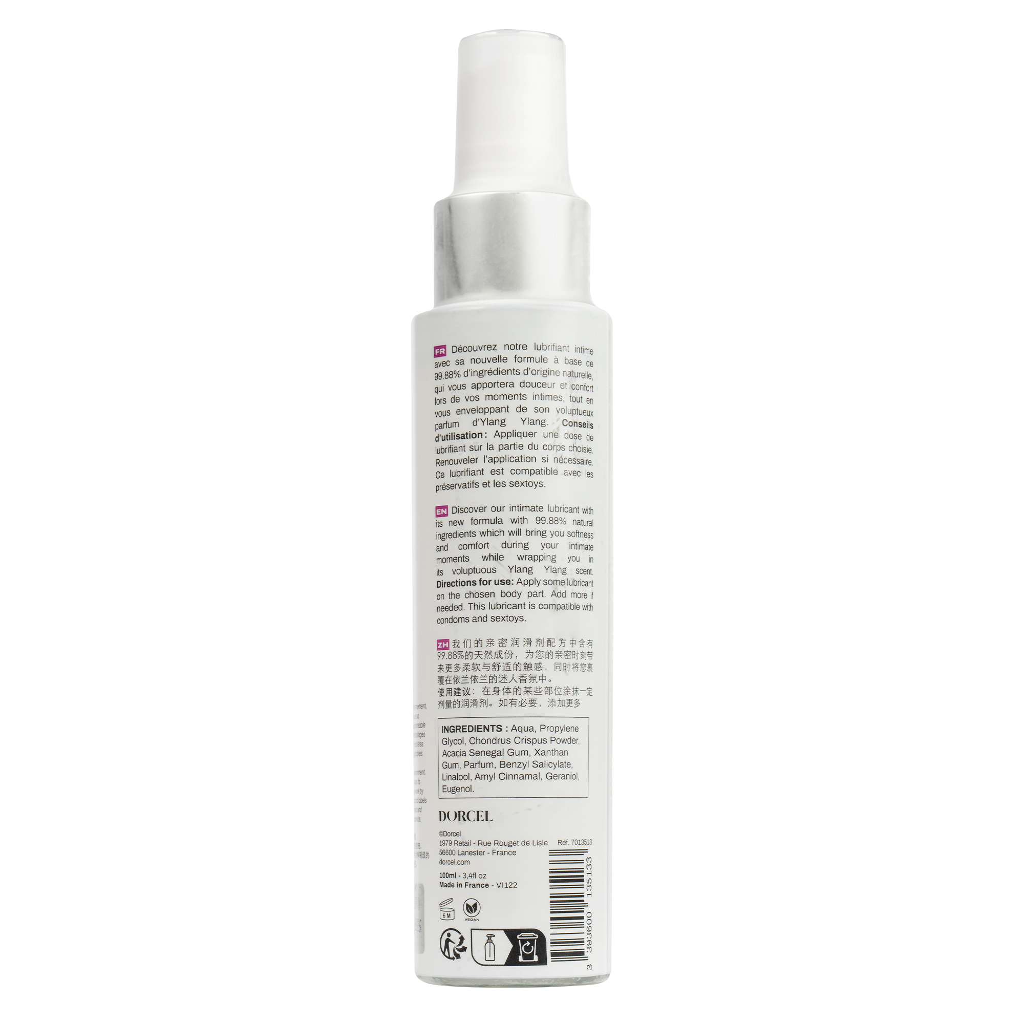 Dorcel - Plaisir - Ylang Ylang - Naturel Lubricant - 100 ml