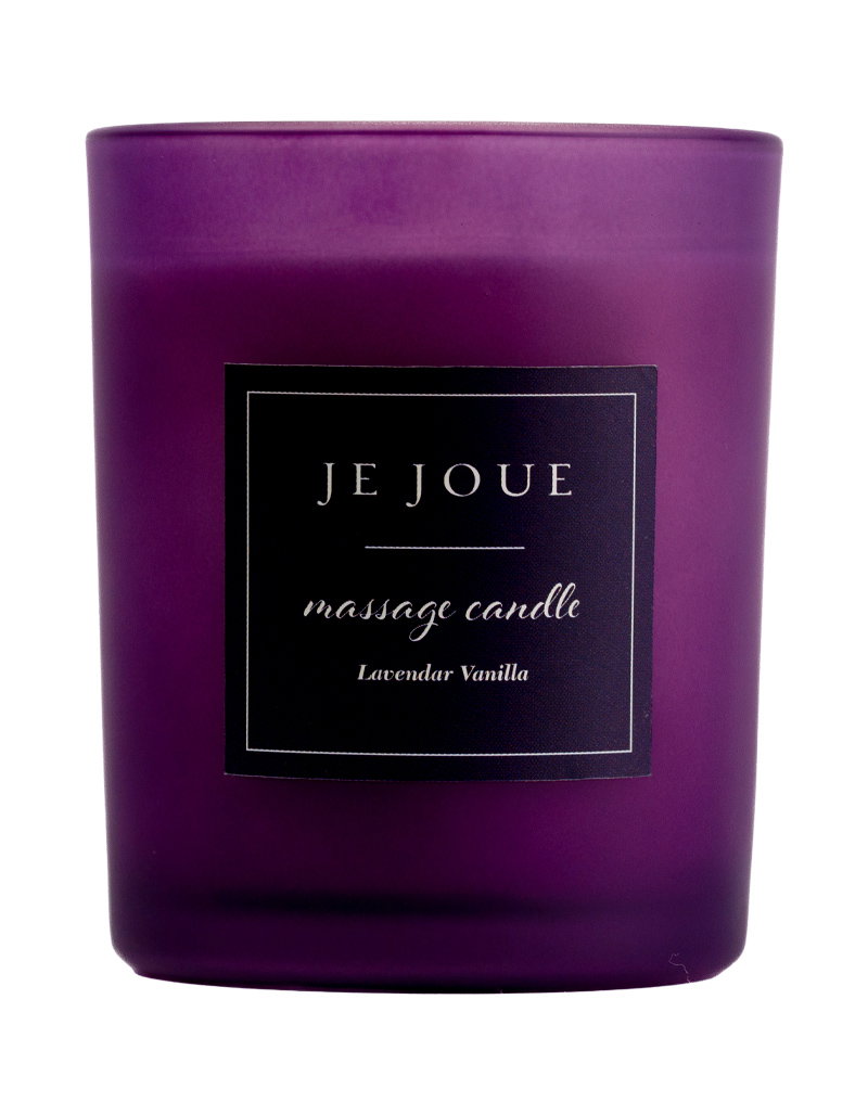 Je Joue - Massage Candle - Lavendar Vanilla - 160 gr. - Purple