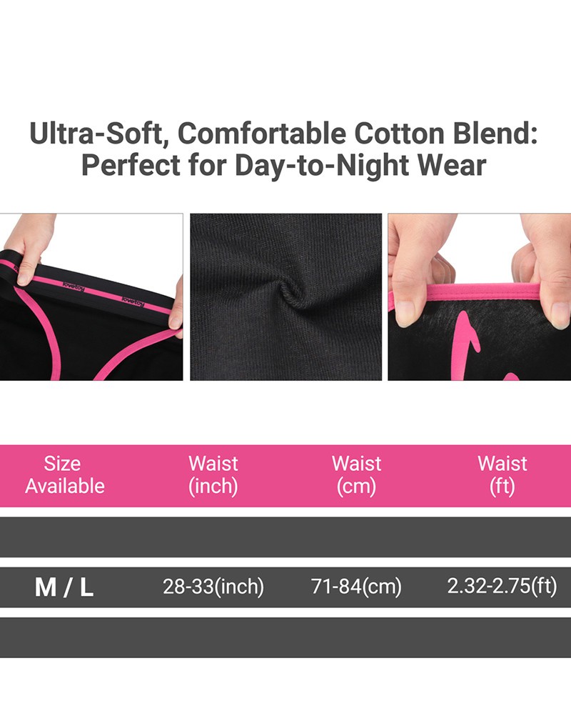 LoveToy - Slut - Printed Vibrating Sexy Panties - Black