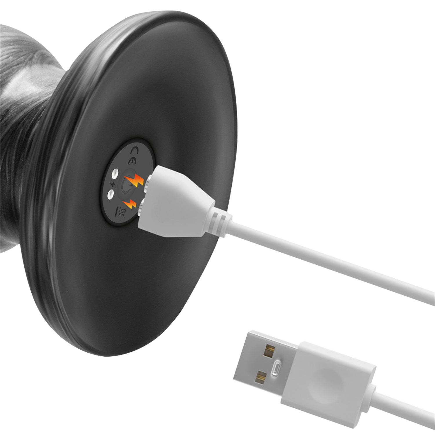 LoveToy - King Sized Vibrating Vibrax Slider 32cm - Silver