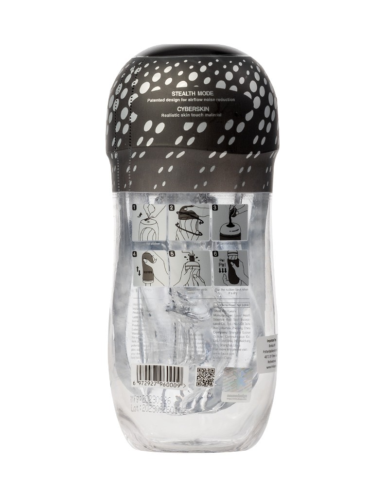 Sauce - Black Pepper Sauce Cup - Masturbator Sleeve - Transparent