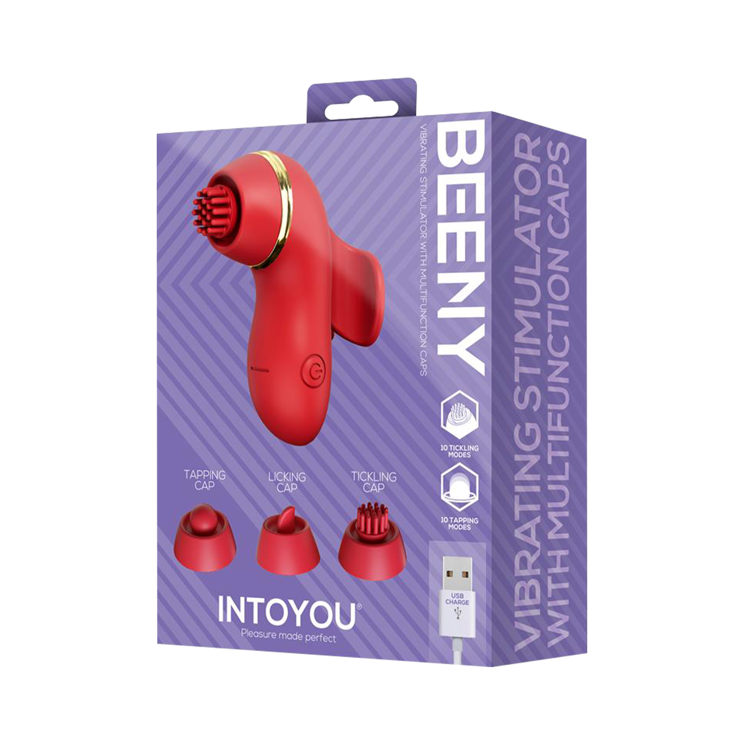 IY- Beeny - Multi Function Vibrator - Red