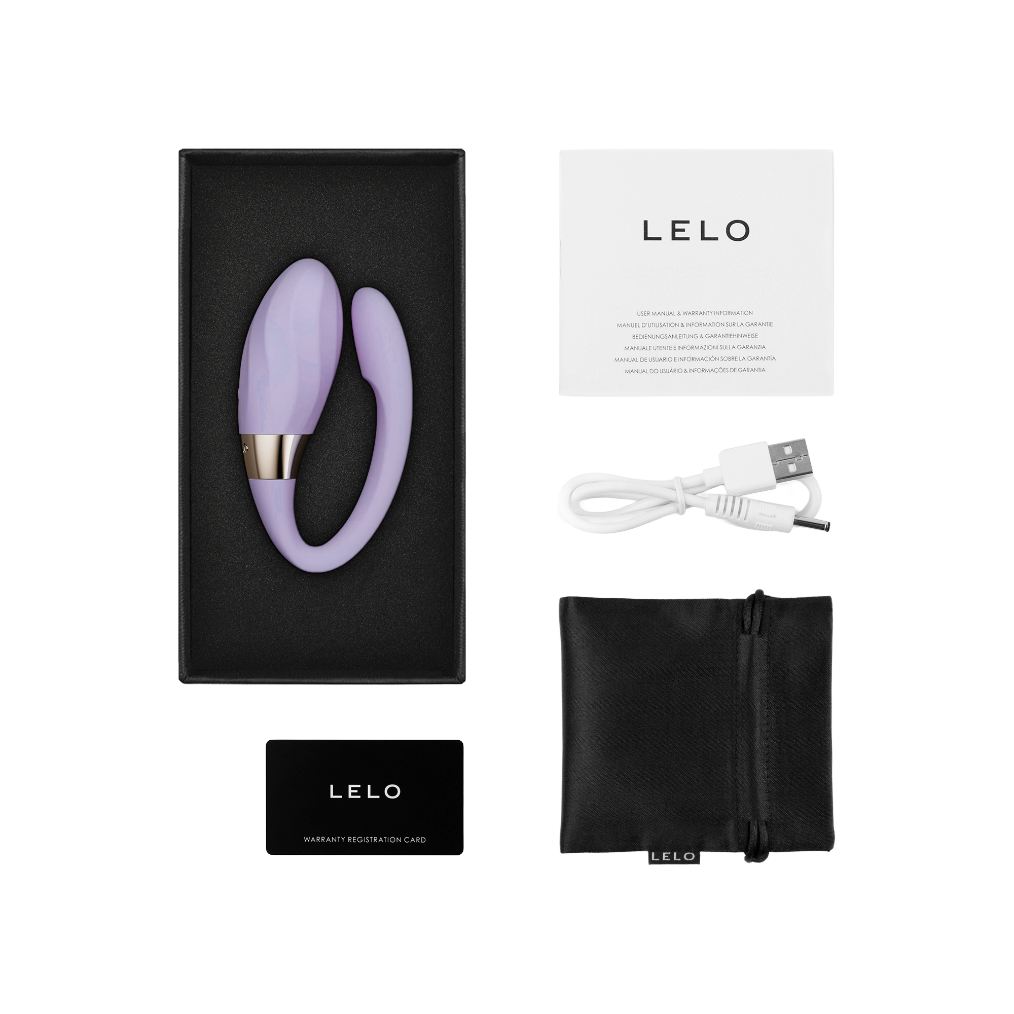 LELO - Tiani Twist - Dual-Action Couples' massager - Lavender