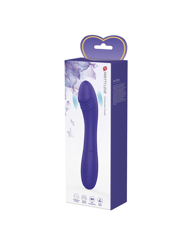Pretty Love - Elemental-Youth - G-Spot Vibrator - Purple