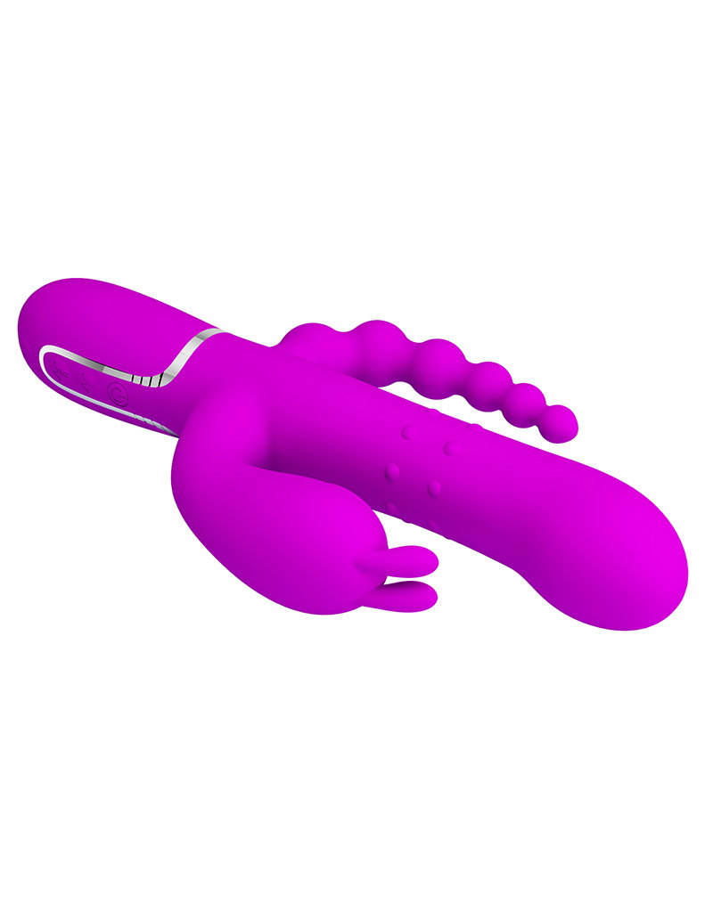 Pretty Love - Cammy - Triple Vibrator - Purple
