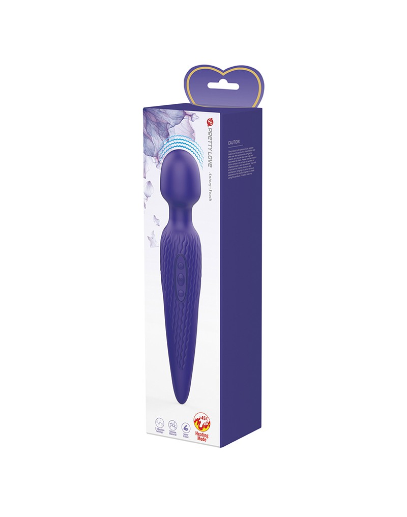 Pretty Love - Antony-Youth - Heating Wand Vibrator - Purple