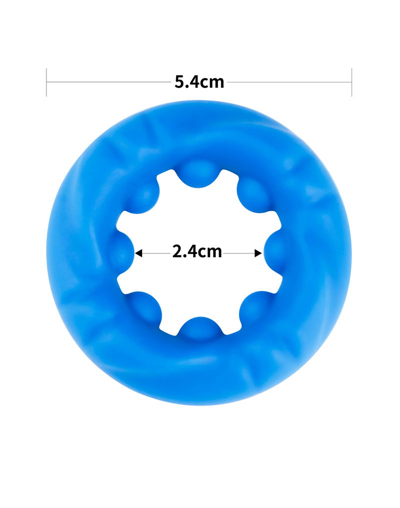 LoveToy - Pinnacle Pro - Ridge Bump Stretcher - Blue