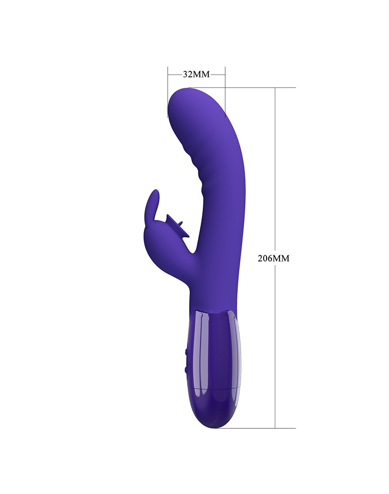 Pretty Love - Cerberus-Youth - Rabbit Vibrator - Purple