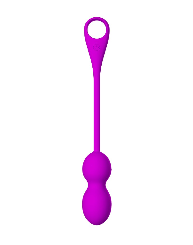 Pretty Love - Elvira - Vibrating Kegel Balls with App Control - Purple